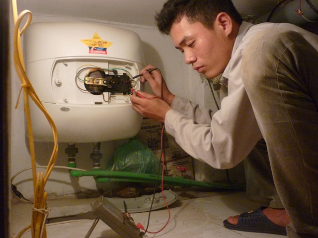 Sửa bình nóng lạnh, sửa chữa bình nóng lạnh tại nhà | Hà Nội: 0975552608 